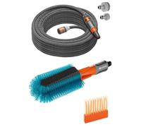 Gardena Set di lavaggio bicicletta Cleansystem: kit completo pulizia bici, adatt