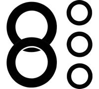 Gardena Set di guarnizioni Profi-System: Assortimento di guarnizioni adatto come ricambio per rubinetti Profi-System (2824-20)