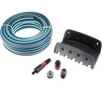 Gardena Set di supporto per tubo dell'acqua, 20 m, colore: turchese, antracite, 20 m