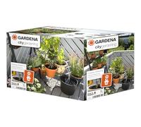 Gardena Set vacanze city gardening: Kit per irrigazione piante, per l'irrigazione di sino a 36 piante (1265-20)