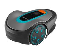 Gardena Robot Sileno Minimo: Programmabile con App Bluetooth, Falcia Superfici Fino a 500 m2, Rasaerba Robotizzato che Adatta i Tempi di Taglio alla Crescita, Standard, fino a 500 m2