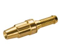 Gardena Atomizzatore standard in ottone: atomizzatore da giardino in metallo per collegamento a tubi da 13 mm (1/2 pollice), getto d'acqua regolabile e bloccabile (7160-20)