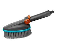 Gardena Spazzola manuale Cleansystem M soft: spazzola con raccordo per tubo, per