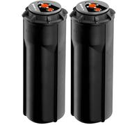 Gardena Sprinkler System Turbine Pop-up Sprinkler T380: sistema irrigazione prati grandi dimensioni fino a 380 m², con campo tiro regolabile (6-11 m) e impostazione del settore stepless (8205-29)