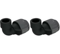 GARDENA Sprinklersystem attacco a L: elemento di collegamento per installazione a fine linea, per il collegamento flessibile “outline” degli irrigatori pop-up, 25 mm x 3/4" filetto femmina (02784-20)