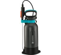 Gardena Irroratore a Pressione 5l Comfort: spruzzatore a Pressione con poggiapiedi Integrato, Impugnatura della Lancia incl. Funzione di bloccaggio, Tracolla e valvola di Sicurezza (11130-20)