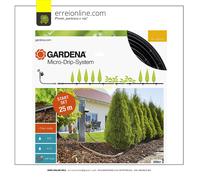 Gardena Start Set Filari di Piante M: Sistema di Irrigazione da Giardino Micro-Drip per Irrigazione Delicata e a Risparmio Idrico Delle Piantagioni di Filari (13011-20)