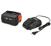 Gardena Starter-Kit P4A PBA 18V/72 4.0 Ah+ AL 1830 CV - Akku - 4.000 mAh Set batteria e caricabatterie