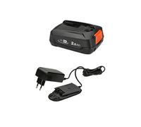 GARDENA Starter Kit P4A: set batteria per tutti gli attrezzi da giardino GARDENA con batteria agli ioni di litio, 1x PBA 18V/45 2,5 Ah, AL 1810 CV, classe energetica A (14910-20)