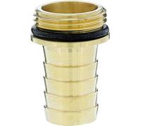 Gardena Ugello in ottone: connettore in ottone per valvole di fondo e intermedie, adatto per tubi da 19 mm (3/4 pollice) (7250-20)