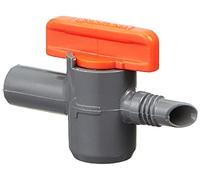 Gardena Valvola di regolazione Micro-Drip-System: valvola di controllo per la regolazione del flusso e della portata degli ugelli di nebulizzazione, 5 pezzi (1374-20)