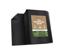 GardenGloss 30m² Telo Pacciamatura Contro Le Erbe Infestanti 50g/m² - Resistente allo Strappo e Permeabile all'Acqua - Elevata Resistenza UV - Telo Nero per Orto - (15m x 2m, Piegato)