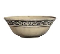 GARDENGOODZ Corinthian Ciotola 30,5 cm, Colore Avorio Cenere