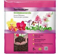 Gardenhome® Terriccio Profi Orchidee, 5 Lt per una fioritura ottimale di tutti i tipi di orchidee, con concimazione specifica