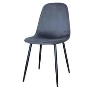 GARDENIA Becky Sedia, Acciaio, Grigio, 1