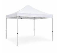 Gardenia Gazebo 3x3 Pieghevole a Fisarmonica EasyFlex Panna