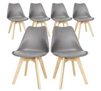 Gardenia Sedia Candy in Legno e Resina x6