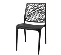 GARDENIA Sedia NINFA, Polipropilene, Antracite, 1