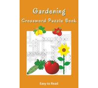 Gardening Crossword Puzzle Book