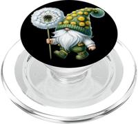 Gardening Grandpa Gnome For Garden Mom Dandelion Flower PopSockets PopGrip per MagSafe