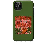 Gardening is My Therapy Arte colorata di piante e fiori Custodia per iPhone 11 Pro Max