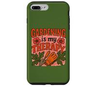 Gardening is My Therapy Arte colorata di piante e fiori Custodia per iPhone 7 Plus/8 Plus