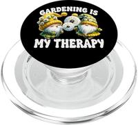 Gardening Is My Therapy For Dandelion Lover Spring Gnome PopSockets PopGrip per MagSafe