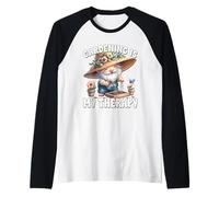 Gardening Is My Therapy Funny Saying For Garden Gnome Lover Maglia con Maniche Raglan