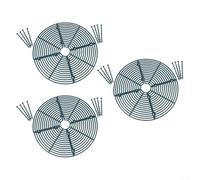 Gardening Made Easy - Coprivaso da 30 cm, per tutte le tue esigenze di piantagione, 3 pezzi, colore: verde