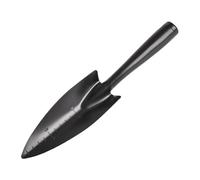 Gardening Shovel, Sand Beach Shovel, Garden Trowel, Heavy Duty Ergonomic, HandTools Sturdy Versatile Use 6.3 pollici for Enhances Digging, Wide, Square, Narrow Tip, Black