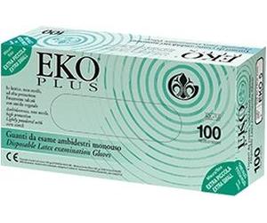 gardening - srl Guanto in lattice superficie liscia talcato 100 pezzi articolo eko 8