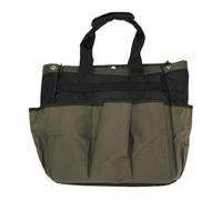 Gardening Tool Bag | 600D Oxford Splash Guard with PE Board Bottom | Multiple Pockets for Garden Tools/Outdoor Equipment/Yard Work | Lightweight & Sturdy