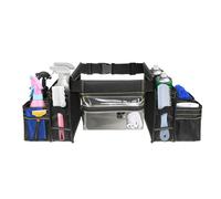 Gardening Tool Belt, Adjustable Waterproof Waist Belt Bag, Nylon, Oxford Cloth Multi-Pouch Toolbelt for Housekeeping, Plumbing, Construction, Cleaning, Carpentry Work, Heavy-Duty Fasteners, 25x20x5cm