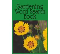 Gardening Word Search Book