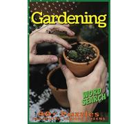 Gardening Word Search Puzzle Book | Fun & Relaxing Puzzles!: Word Searches with Easy to Read Print about Gardening, Plants, Tools and more | 6x9 ... Gift for Vacations, Holidays and Free Times