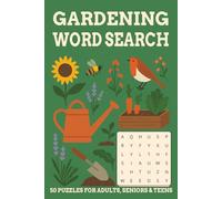 Gardening Word Search Puzzle Book: Word Searches with Easy to Read Print about Gardening, Gardens, Nature and More | 50 Fun Puzzles in a Handy 6x9 ... gift for Travel, Vacations and Relaxation