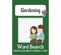 Gardening Word Search Puzzle Book: Word Searches with Easy to Read Print about Gardening, Plants, Flowers, and More | 6x9 inches, 110 pages | 50+ ... Gift for Vacations, Holidays, and Free Time