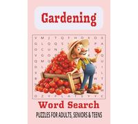 Gardening Word Search Puzzle Book: Word Searches with Easy to Read Print about Gardening, Relaxation, Celebrations and More | 6x9 inches, 110 pages | ... for Vacations, Holidays and Leisure Times