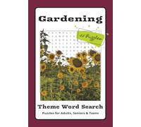 Gardening Word Search Puzzle Book: Word Searches with Easy to Read Print: About homesteading, botanicals, vegetables, and more | 6x9 size, 55 puzzles, ... quiet mornings, and muddy-boot moments