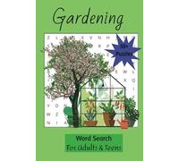 Gardening Word Search: with Easy to Read about Outdoors, Plants, Soil and more | 8.5x11 inches, 110 pages, 50+ puzzles...| Gifts for gifts, free time, travel