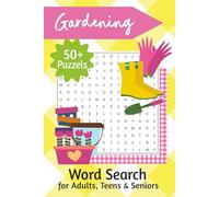 Gardening Word Search: Word searches with easy to read Print about Garden to table, Kitchen Gardening, Fresh Produce, and more| 110 pages | 50+ ... for, holidays, vacation and free time