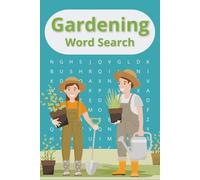 Gardening Word Search: Word Searches with Easy to Read Print about Gardening, Plants, Tools and More | 6x9 inches | 110 pages | 55 puzzles... Gift for Vacations, Holidays, and Free Times
