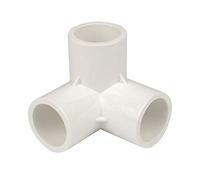 Gardeningwill 10 raccordi a 3 vie in PVC da 32 mm, resistenti per serre e mobili