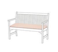 Gardenista 2 Posti Cuscino per Panchina da Giardino | Legero Cuscino per Panca per Mobili da Interni/Esterni | Materiale Resistente all'acqua Panchina Coprire con il Riempimento (Pietra)