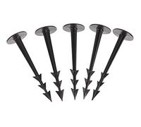 GARDENIX TerraPEG - 300 picchetti di Ancoraggio per Terreno in Tessuto Non Tessuto per Giardino, Copertura per sabbiera, Rete Anti-Erbacce, Multiuso, Extra Forte