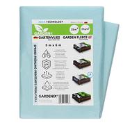 GARDENIX® 15 m² Primaverili in Tessuto Non Tessuto, Telo antigelo per Piante, in Tessuto Non Tessuto di Alta qualità, Stabilizzazione UV, È immediatamente permeabile all'Acqua (3m x 5m)