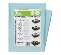 GARDENIX® 16 m² Primaverili in Tessuto Non Tessuto, Telo antigelo per Piante, in Tessuto Non Tessuto di Alta qualità, Stabilizzazione UV, È immediatamente permeabile all'Acqua (1,6m x 10m)
