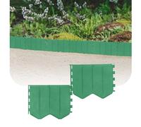 GARDENIX Bordo per aiuole facile da installare, in plastica, verde, 10,3 m, senza scavo, in plastica riciclata, flessibile e durevole, prodotto nell'Unione Europea