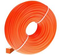 GARDENIX Filo per decespugliatore, 2,7 mm x 15 m, rettangolare, filo di nylon