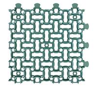 GARDENIX Griglia per prato, 16 x | 50 x 50 cm | 4,00 m²| tappeto erboso a nido d'ape per il parcheggio prato, griglia per il prato verde